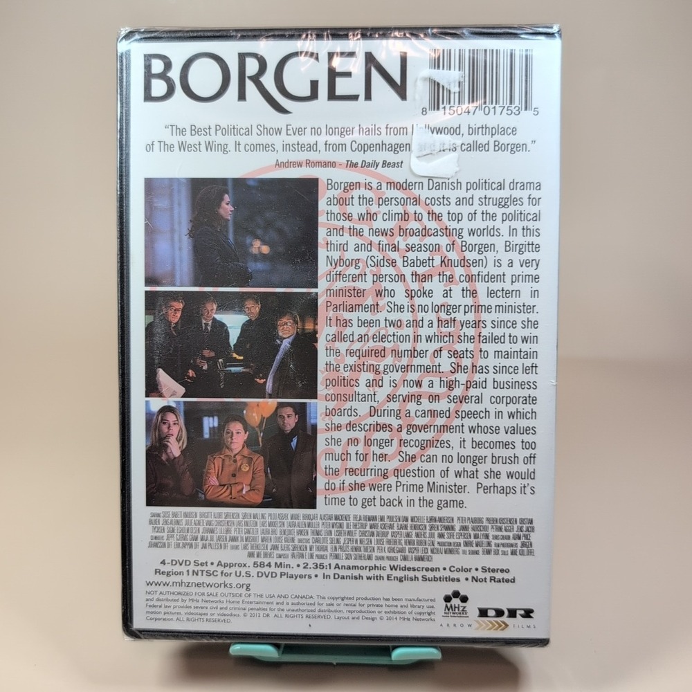 Borgen:‎ Season 3 DVD Set 2013 New Sealed - Picture 4 of 4